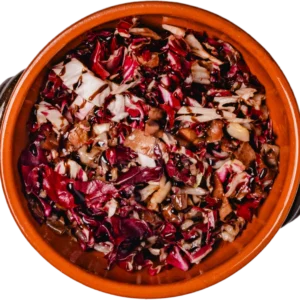 Bruciatini con radicchio